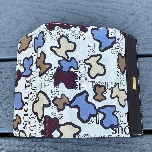 TOUS Leather Wallet Multicolor NWOT - Picture 8 of 8